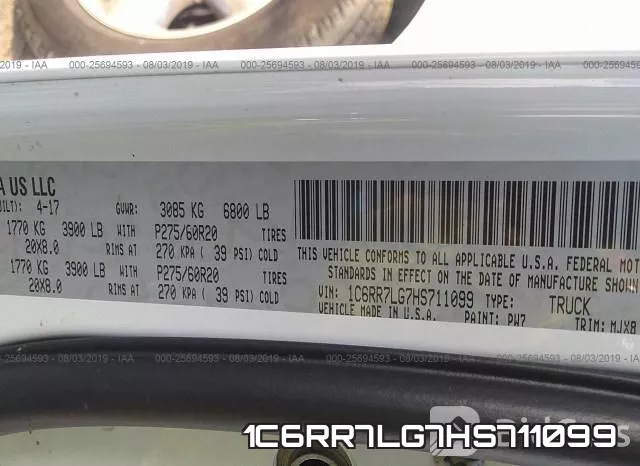 1C6RR7LG7HS711099 фото 10
