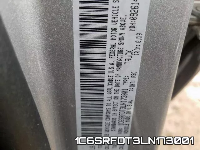 1C6SRFDT3LN173001 фото 2