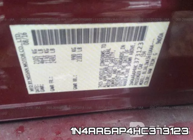 1N4AA6AP4HC373123 фото 10