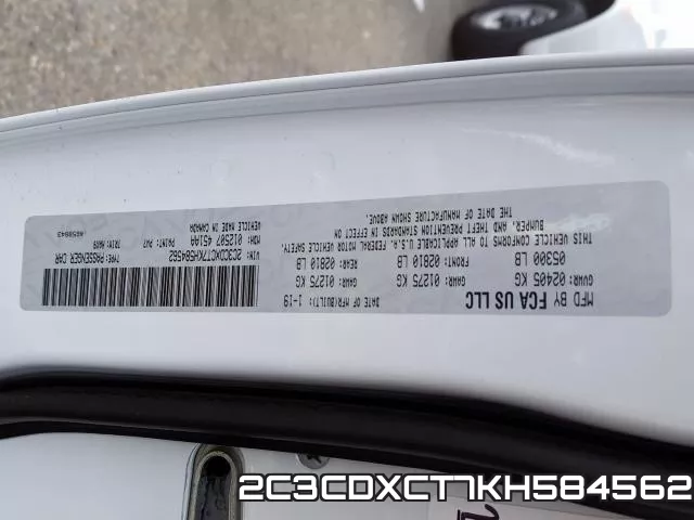 2C3CDXCT7KH584562 фото 2