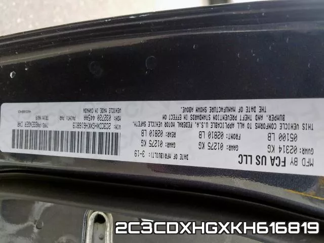 2C3CDXHGXKH616819 фото 2