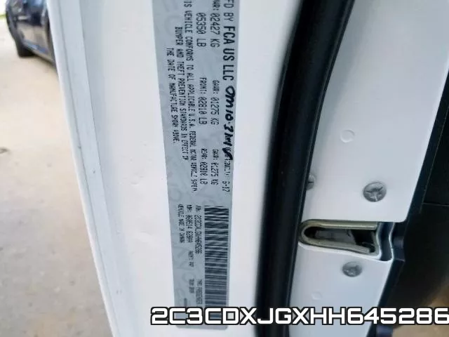 2C3CDXJGXHH645286 фото 2