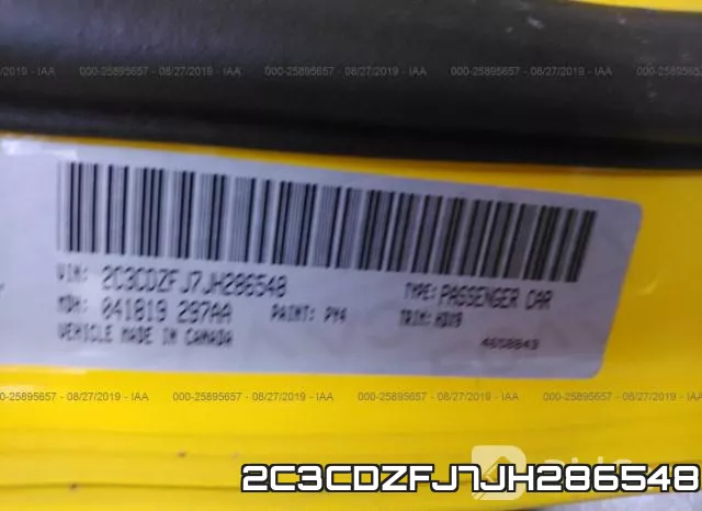 2C3CDZFJ7JH286548 фото 10