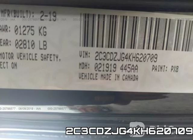 2C3CDZJG4KH620709 фото 10