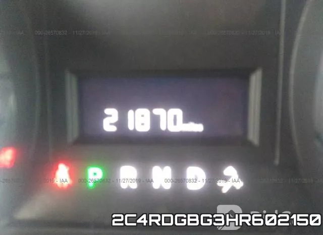 2C4RDGBG3HR602150 фото 8