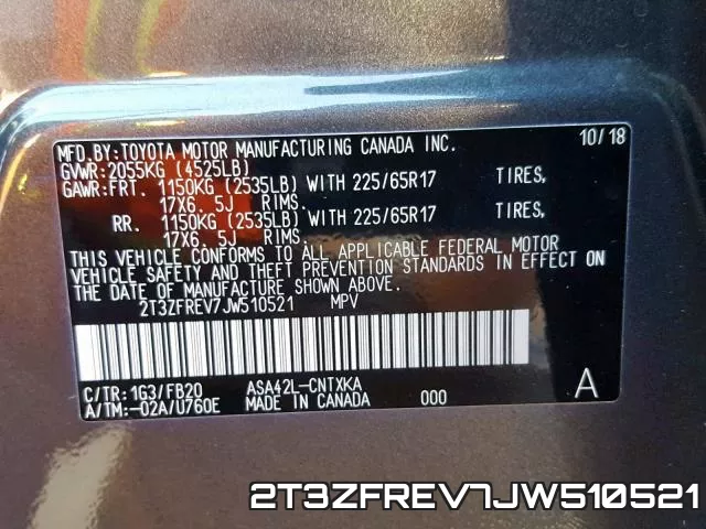 2T3ZFREV7JW510521 фото 2