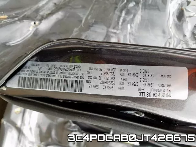 3C4PDCAB0JT428675 фото 2