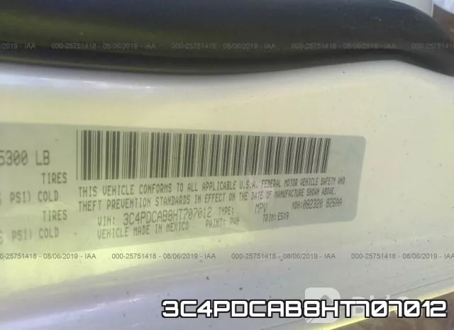 3C4PDCAB8HT707012 фото 10
