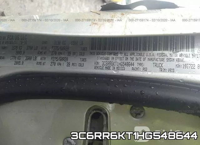 3C6RR6KT1HG548644 фото 10