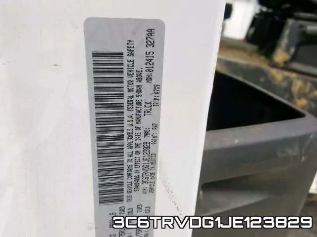 3C6TRVDG1JE123829 фото 2