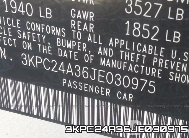 3KPC24A36JE030975 фото 10