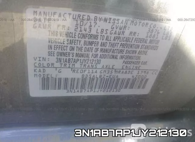 3N1AB7AP1JY212130 фото 10