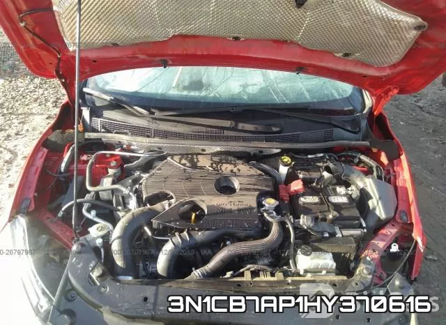 3N1CB7AP1HY370616 фото 2