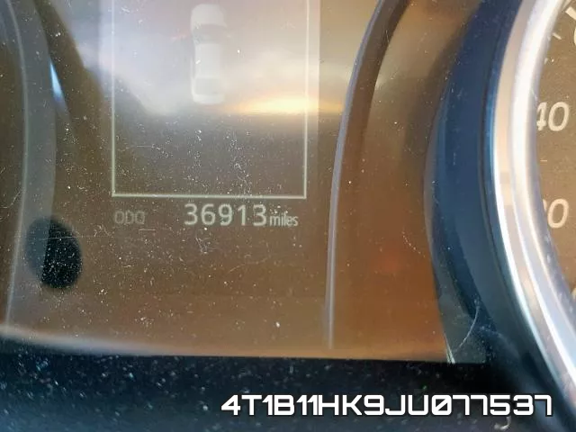 4T1B11HK9JU077537 фото 9