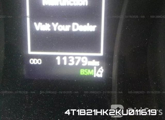 4T1B21HK2KU011619 фото 8