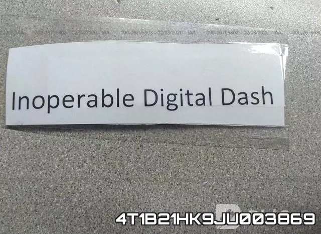 4T1B21HK9JU003869 фото 8