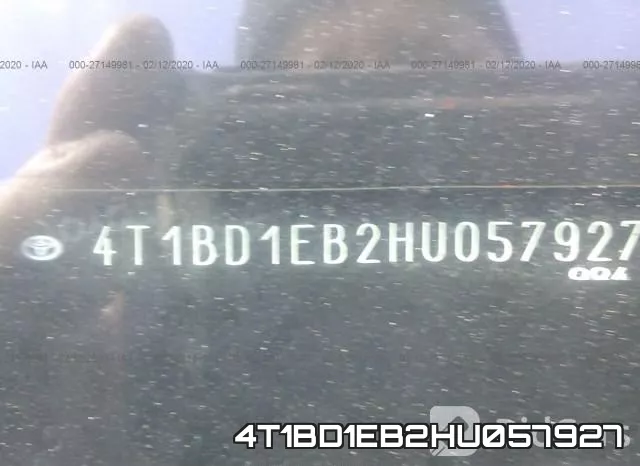 4T1BD1EB2HU057927 фото 10