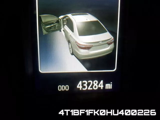 4T1BF1FK0HU400226 фото 9