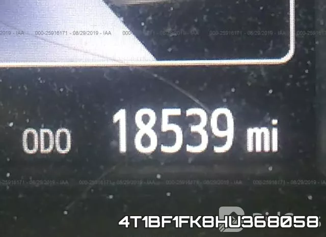 4T1BF1FK8HU368058 фото 8