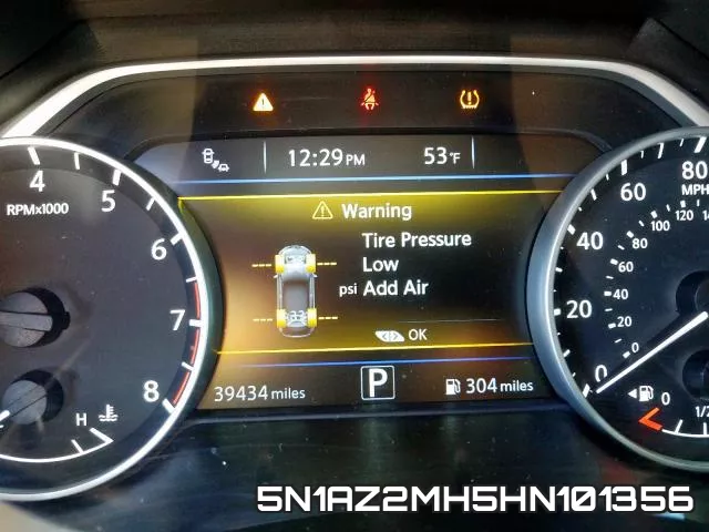 5N1AZ2MH5HN101356 фото 9