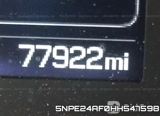 5NPE24AF0HH547598 фото 8