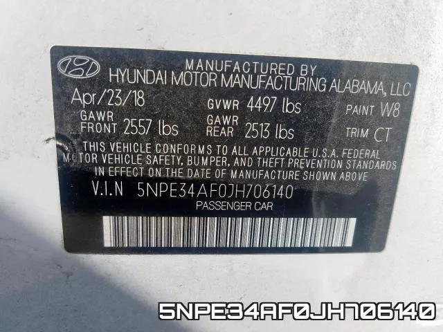 5NPE34AF0JH706140 фото 2