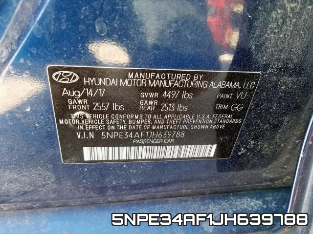 5NPE34AF1JH639788 фото 2