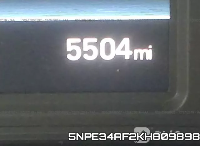 5NPE34AF2KH809898 фото 8
