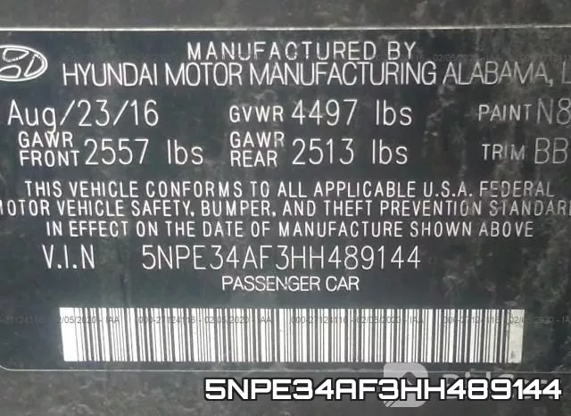 5NPE34AF3HH489144 фото 10