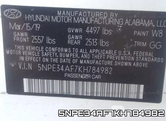 5NPE34AF7KH784982 фото 10