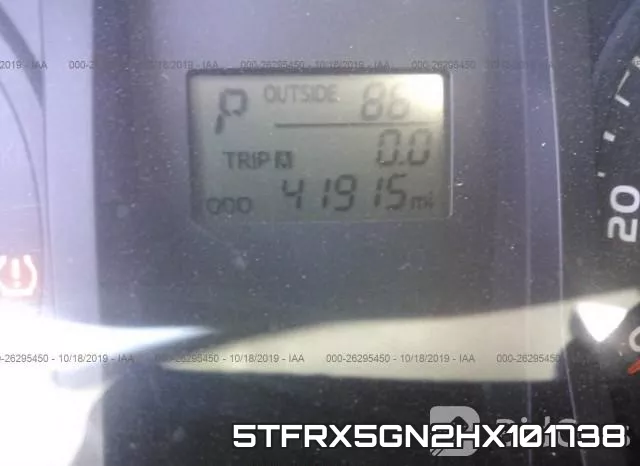 5TFRX5GN2HX101738 фото 8