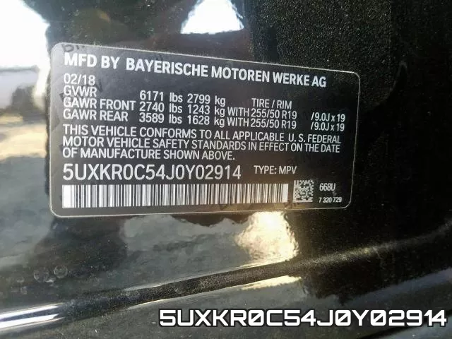 5UXKR0C54J0Y02914 фото 2