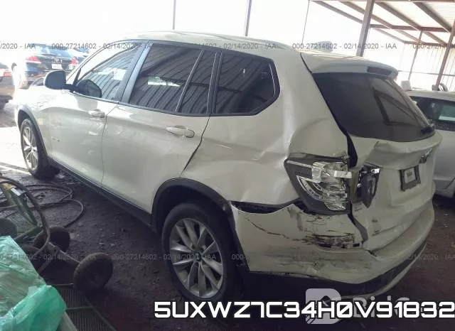 5UXWZ7C34H0V91832 фото 4