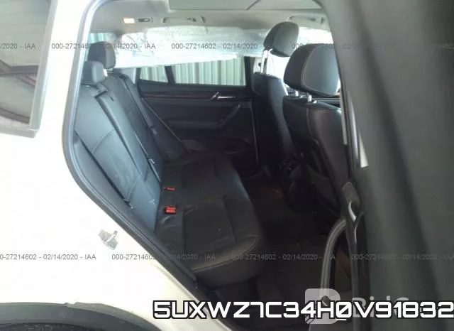 5UXWZ7C34H0V91832 фото 9