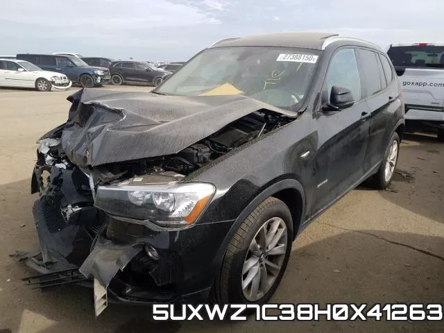 5UXWZ7C38H0X41263 фото 3