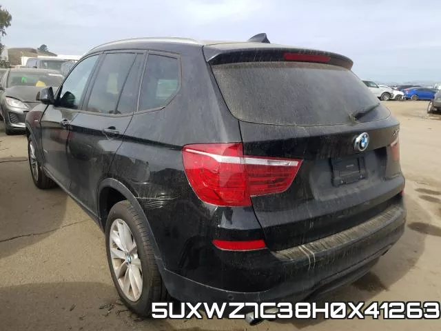 5UXWZ7C38H0X41263 фото 4