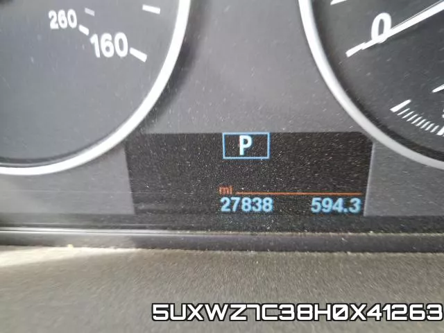 5UXWZ7C38H0X41263 фото 9