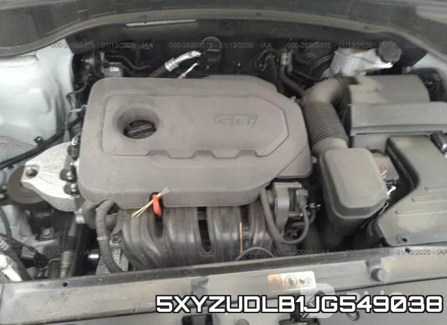 5XYZUDLB1JG549038 фото 2