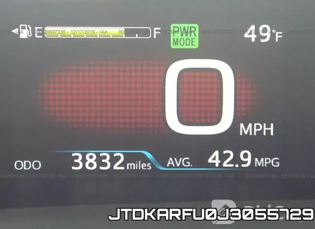 JTDKARFU0J3055729 фото 8