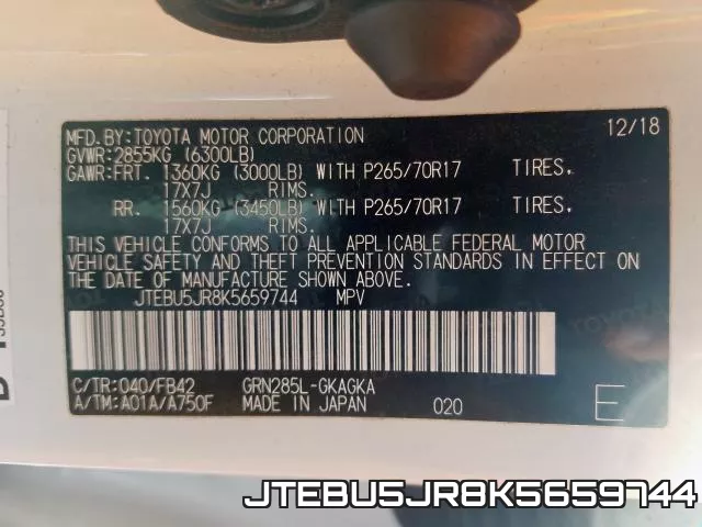 JTEBU5JR8K5659744 фото 2