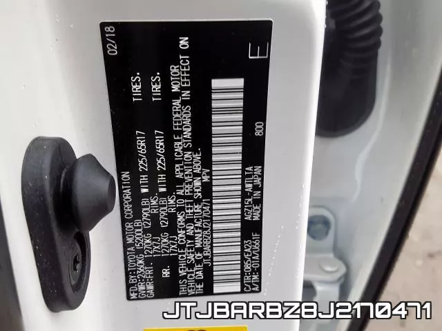 JTJBARBZ8J2170471 фото 2