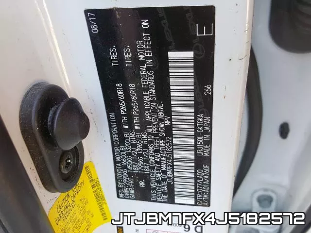 JTJBM7FX4J5182572 фото 2
