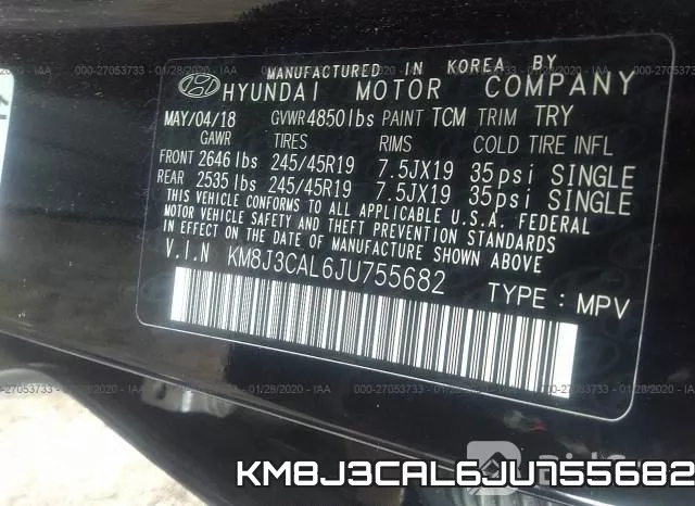 KM8J3CAL6JU755682 фото 10