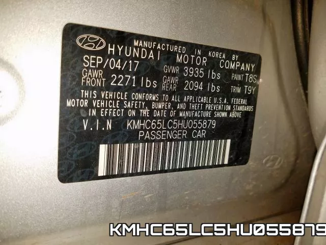 KMHC65LC5HU055879 фото 2