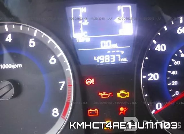 KMHCT4AE1HU171703 фото 8