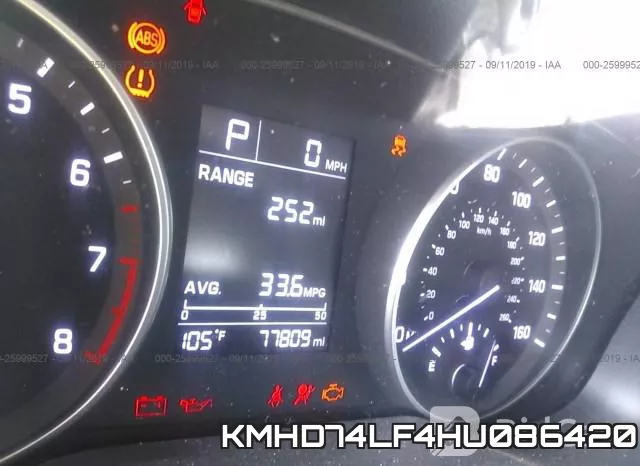 KMHD74LF4HU086420 фото 8