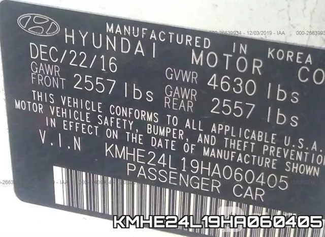 KMHE24L19HA060405 фото 10