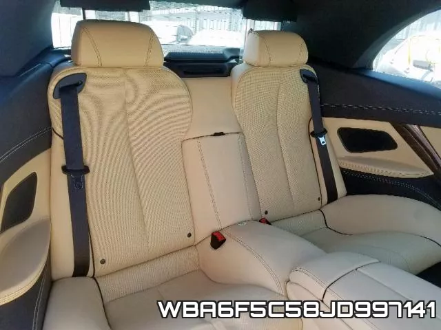 WBA6F5C58JD997141 фото 7