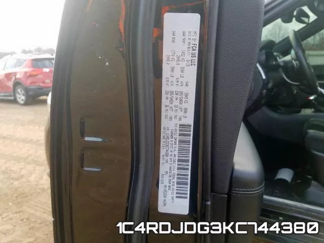 1C4RDJDG3KC744380 фото 2