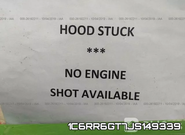 1C6RR6GT7JS149339 фото 2